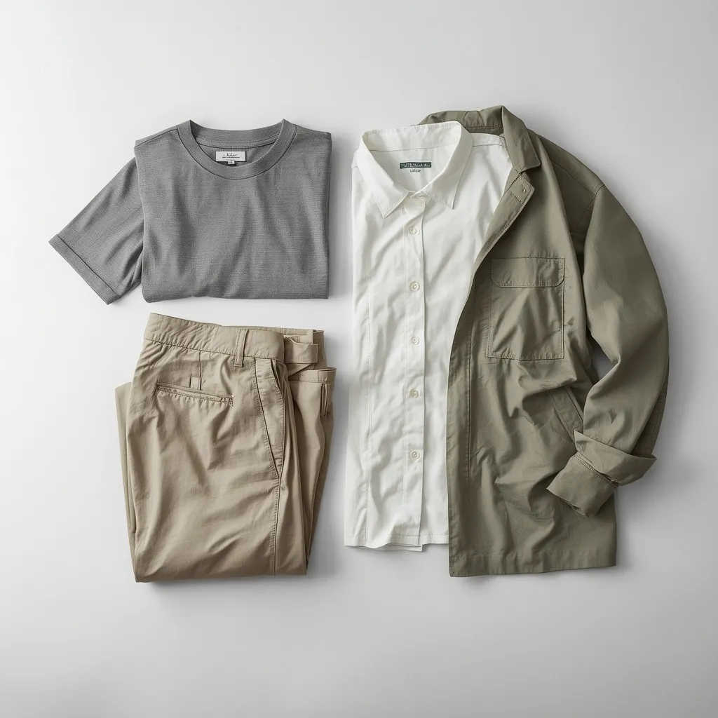 essential men's travel clothing wardrobe